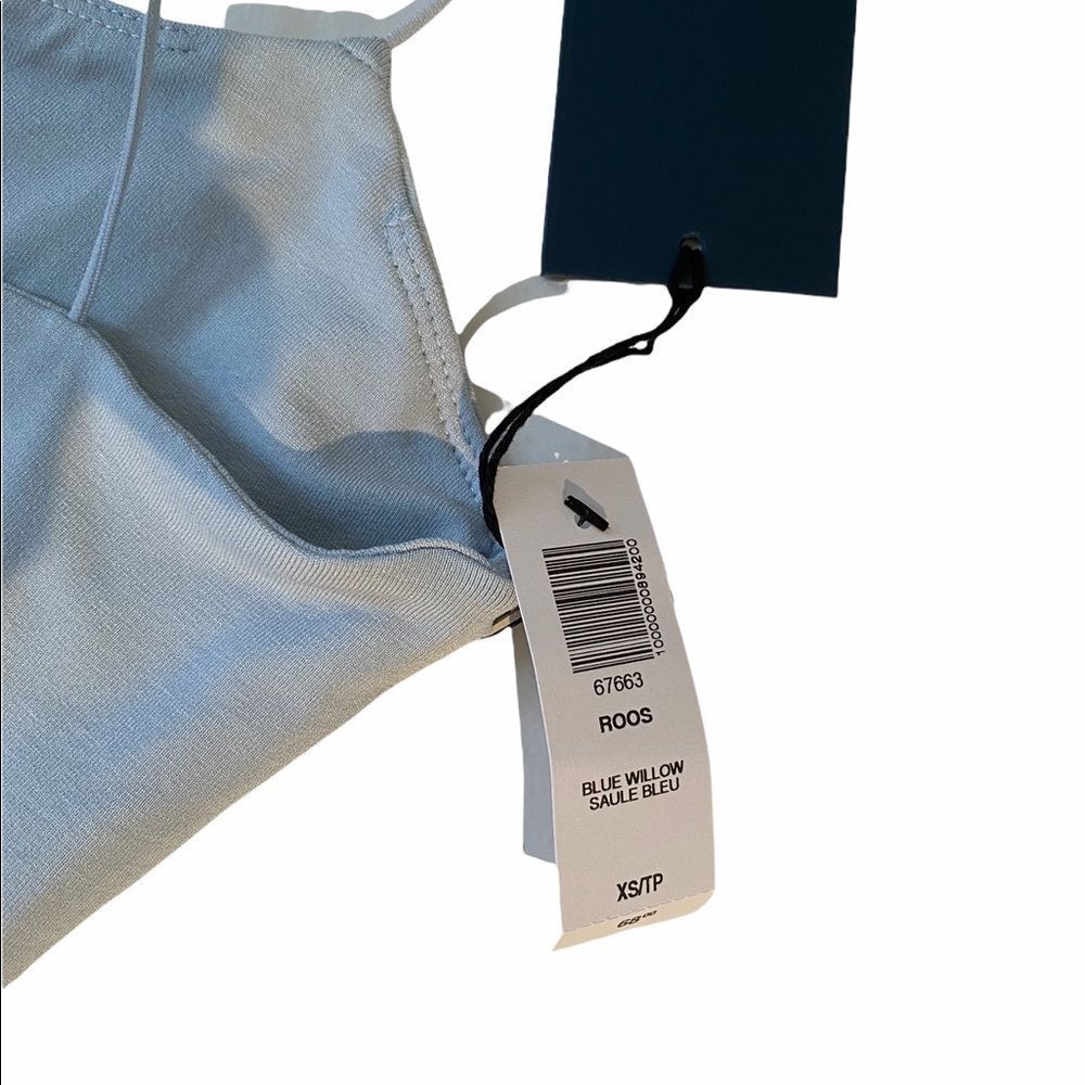 Aritzia Wilfred Free Roos Dress Blue size xs NWT - Picture 5 of 11